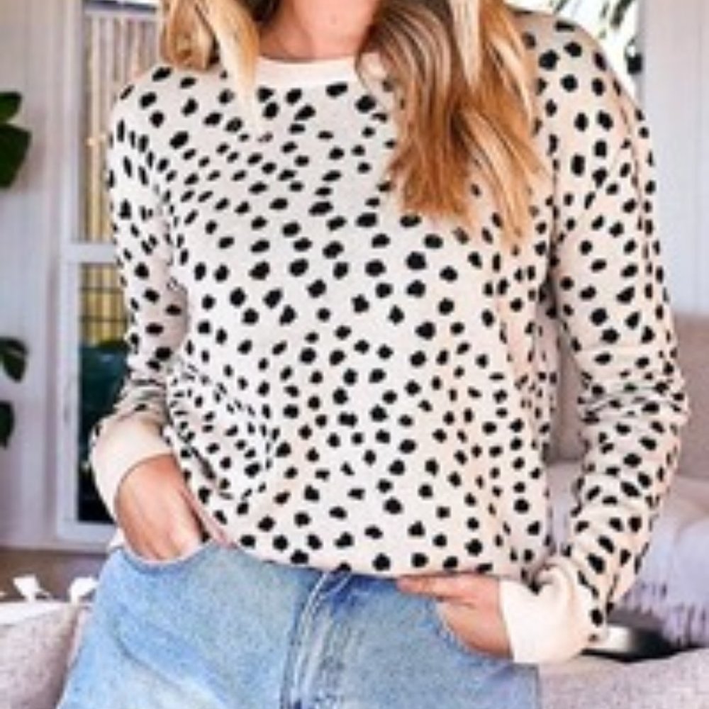 Polka Dot Sweater